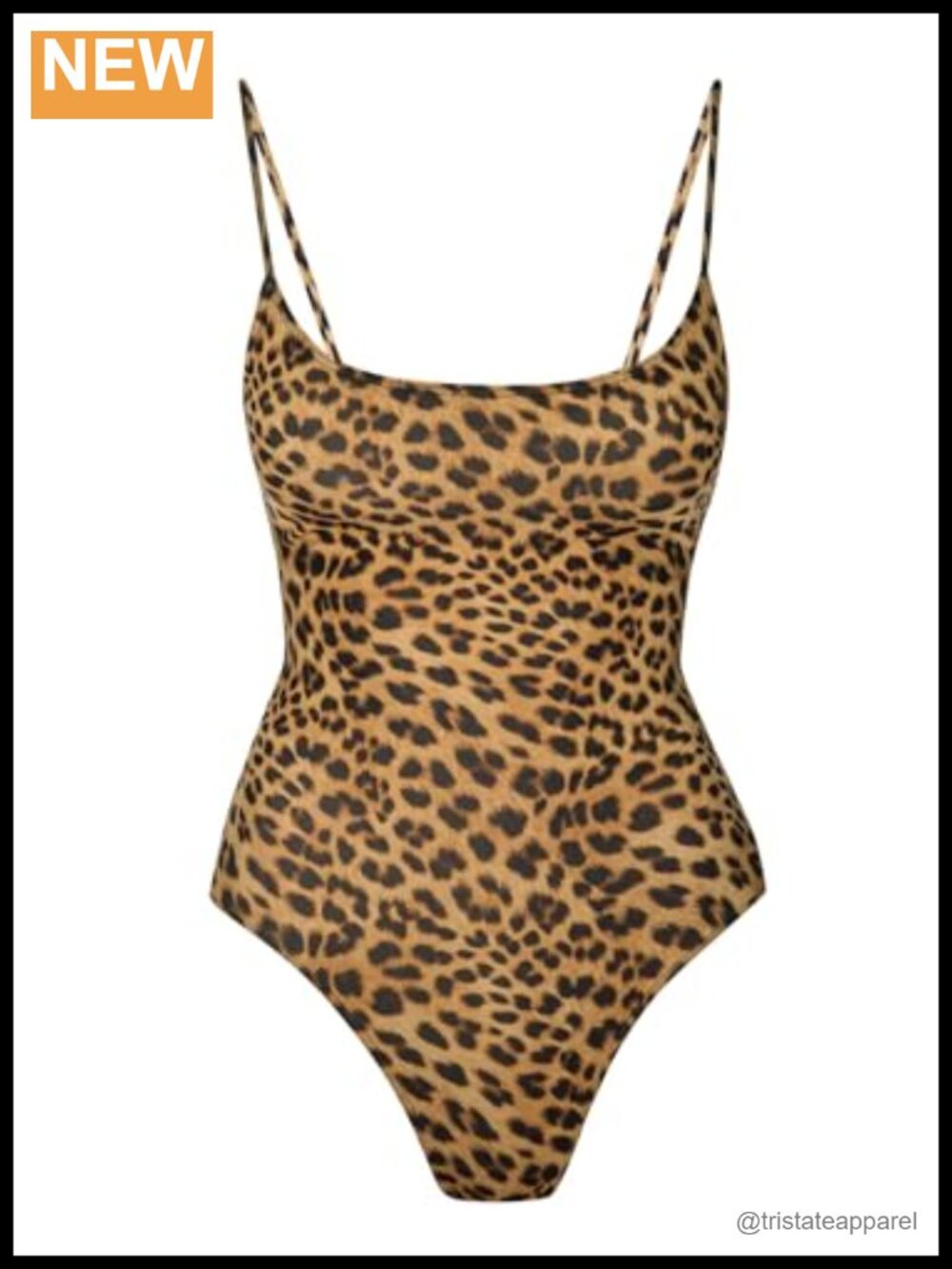 One Piece Swimsuit Tummy Control High Cut Adjustable Straps Nylon Spandex